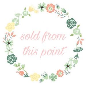 🌟All Items Are Sold From This Point Down🌟